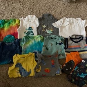 10 pack- baby onesies and swimsuit